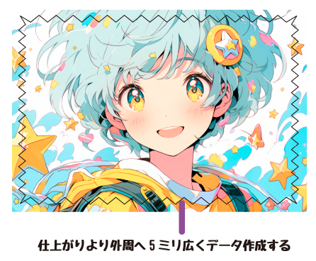 フルカラーステッカー/きりはりくらぶ