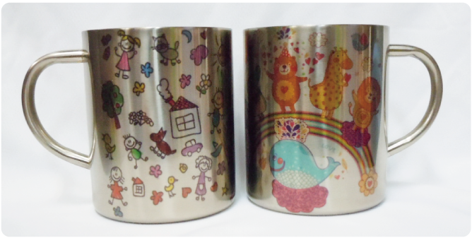 1個からステンレスマグカップにオリジナル印刷|東京都江戸川区きりはりくらぶ